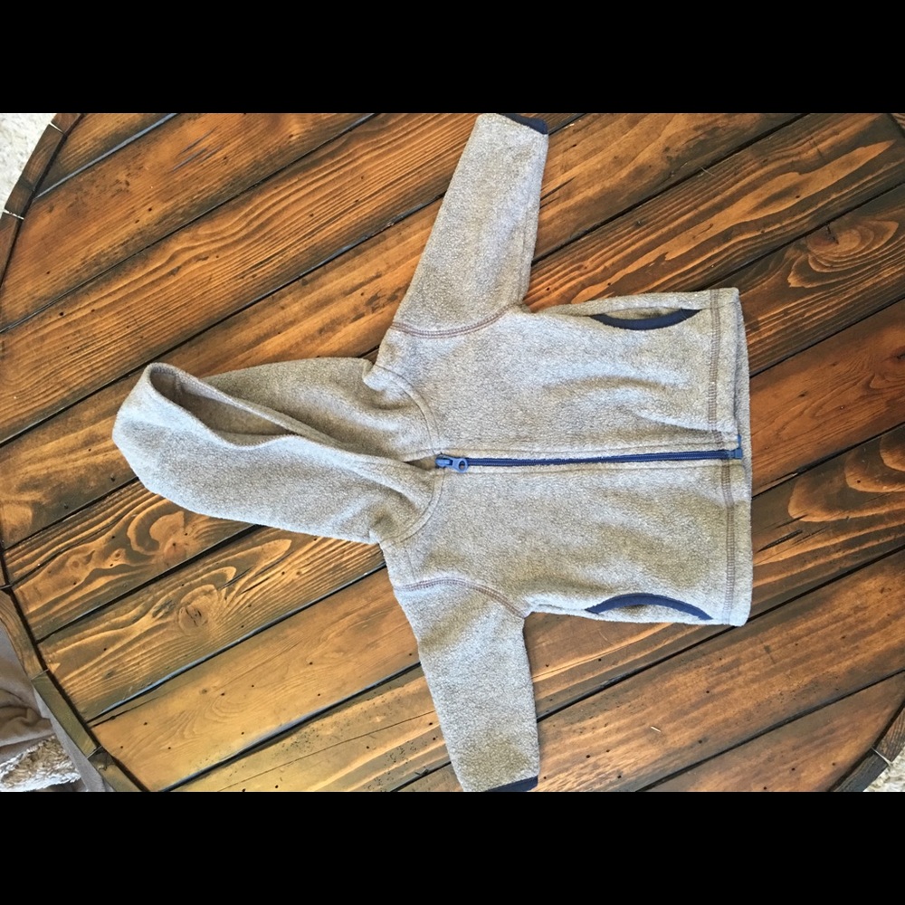 Carters grey fleece jacket